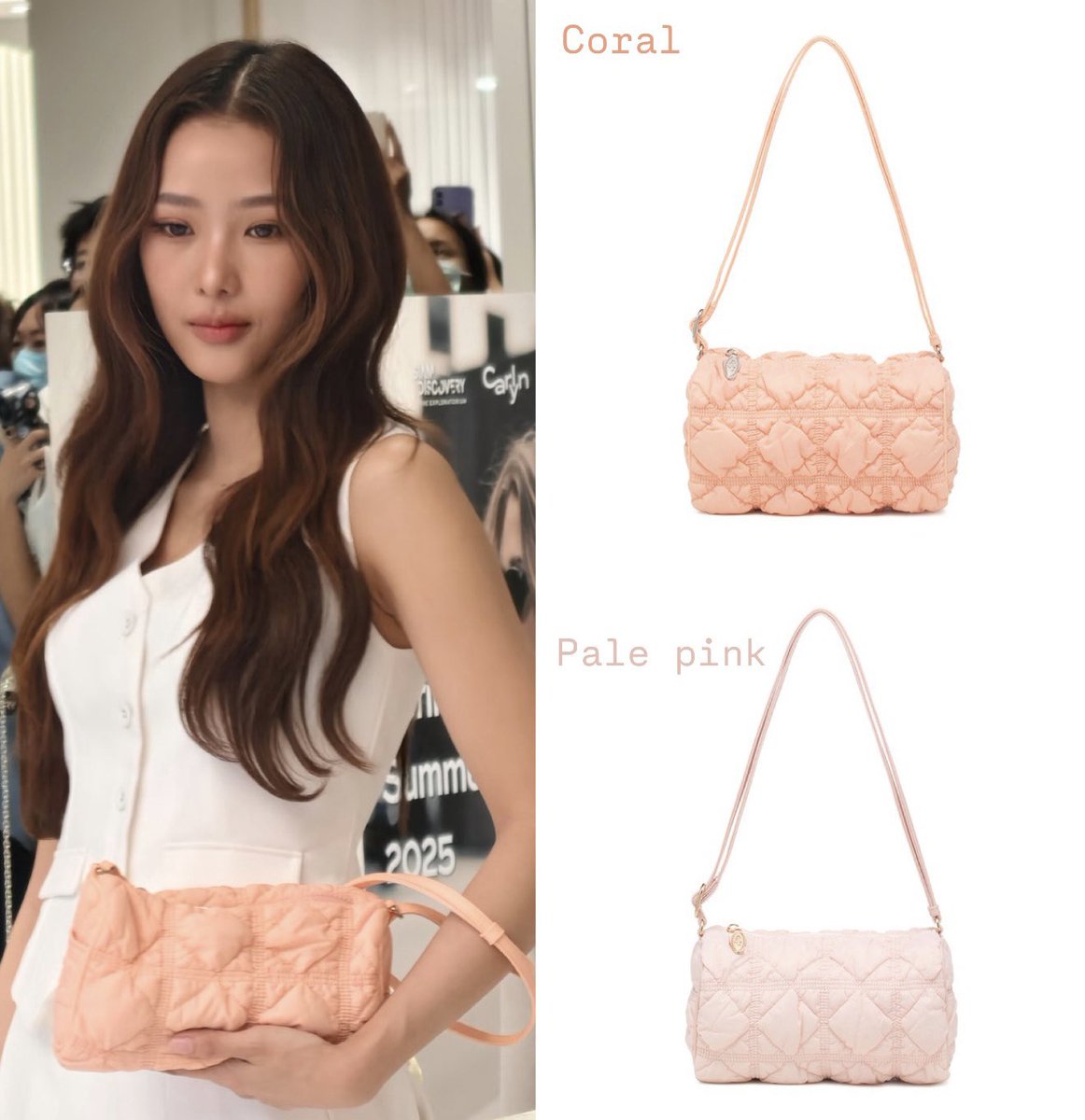 moddustore's tweet photo. เปิดจอง
Carlyn 〰️ Kira Bag  ✨‼️รอบถูก รุ่นใหม่ ‼️
size : 22*12.5*10 cm
น่ารักมาก สายปรับได้ 
สะพายยาว สะพายสั้น

มี 2 สี
Pale Pink🌷
Coral🍑

✖️ลดเหลือ 990- ✖️ปกติ 3,000++

🙏🏻จ่ายตอนของมา งดเท⚡️รอ 30-45 วัน
📝กรอกฟอร์มจองได้เลยhttps://t.co/8NmZ3EZGfR https://t.co/jPliBdgvca
