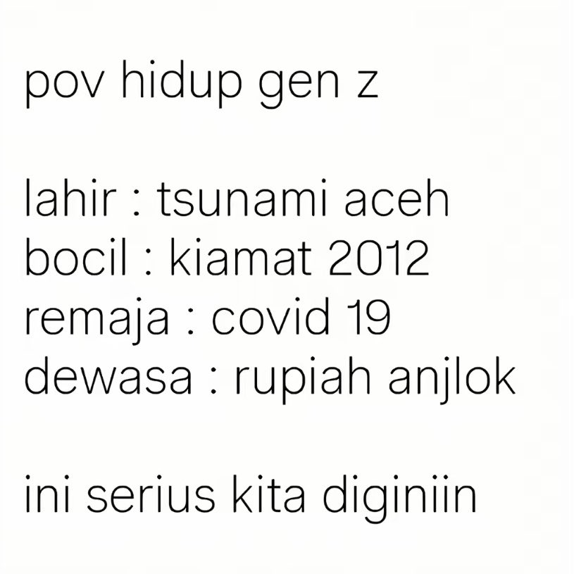 noirzaa's tweet photo. Namanya juga hidup akhir season https://t.co/wTVA5meP5g