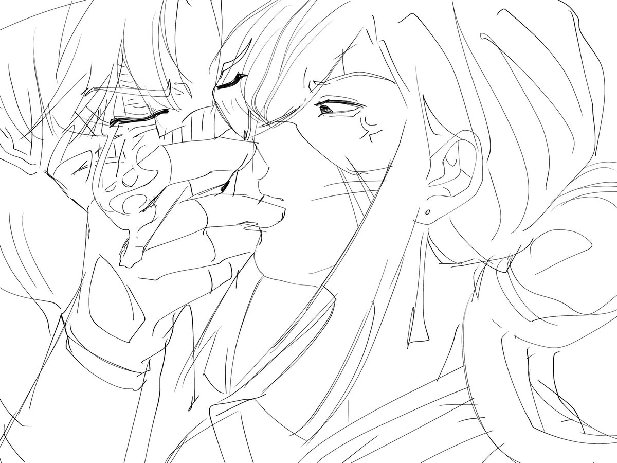 bomisyuo's tweet photo. Extraño a estos dos… 🫩🫩 

#phantombusters #Art #yaoi #bl #ship #ccxcc #pqtv https://t.co/vKKQoDR6e5