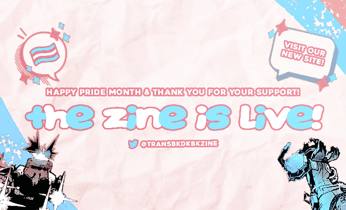 transbkdkbkzine's tweet photo. 🏳️‍⚧️ ˗ˏˋ RELEASE DAY !  ´ˎ˗🏳️‍⚧️

IT'S TIME!

Our zines are finally here! Sparks, Glow, and our merch are available NOW on our wonderful zine website! 

Be sure to check out all the amazing things our site has to offer!

https://t.co/fTLzupNXNA https://t.co/j7db7vgUUB