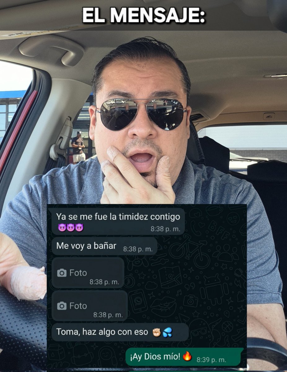 dkamach0's tweet photo. Un mensaje no puede alegrarte el día.
#memes #comedy #humor #viral #funny https://t.co/zDInQqvta0