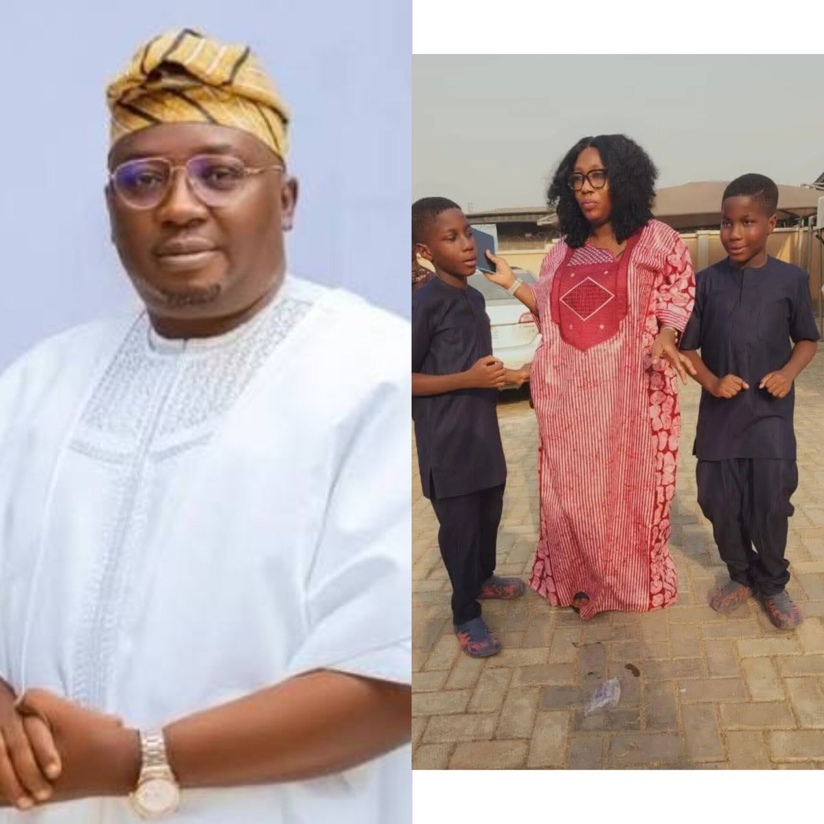 ChuksEricE's tweet photo. BREAKING NEWS:

Nigeria Police Rescue Ex-Power Minister’s Sister, Twin Sons

Operatives of the Nigeria Police Force have rescued Mrs. Olaide Busayo Adegoke John-Paul and her 12-year-old twin sons, Peter and Paul, days after they were abducted in Oyo State.

Two suspected kidn@ppers were neutralised during a gun battle with police, while two firearms were recovered.