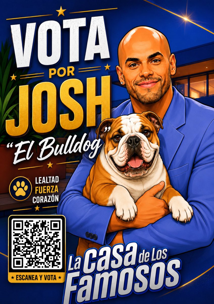 soleebby's tweet photo. 🚨 ‼️ Josh ha llegado hasta aquí gracias al apoyo de todos ustedes, pero ahora necesitamos un último empujón para llevarlo a la FINAL. Cada voto cuenta y marcar la diferencia. 🚨‼️

📲 Escanea el código QR y vota por Josh.

#VotaPorJosh #TeamJosh #LCDLF6 #JoshMartinez https://t.co/Ly4UloGgjz