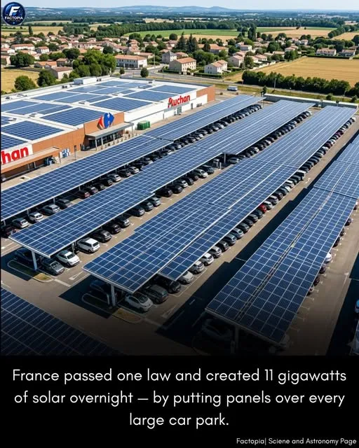 LuMo71's tweet photo. ~LA TRAPPOLA FRANCESE🇫🇷 
DEL PARCHEGGIO FOTOVOLTAICO~

Vedo spesso girare questa immagine, con commenti elogiativi, del tipo:

"Brava la Francia, così si fa: i pannelli sono meglio sui parcheggi che sui campi, zero consumo di suolo, fanno pure ombra e ricaricano le auto elettriche!!!"

Sembra giusto, no?

No, perché è un trappolone delle vecchie volpi nucleariste e spiace vederci cadere, in buona fede, tanti ingenui ambientalisti.

Un pannello sulle tettoie esistenti di un parcheggio è sicuramente una buona idea.

Ma il punto è un altro: proporre questo tipo di installazione come *alternativa* al solare in campo libero.

Il problema delle tettoie, se devono essere costruite espressamente per montarci dei pannelli in un parcheggio, è che, anche per ovvi motivi di sicurezza, costano almeno il doppio rispetto al solo impianto solare.

Ovvero, il solare su nuove tettoie costa almeno tre volte quello in campo.

Inoltre, produce anche meno, per vari motivi tecnici di cui nei link del primo commento fornisco i dettagli.

Avete capito, dunque, dove sta la nucleo-trappola?

La lobby nucleare francese è letteralmente terrorizzata dall'avanzata del solare e dell'eolico. 

Stanno rallentando  i progetti di nuove linee di trasmissione verso la Spagna, per evitare la concorrenza dell'elettricità rinnovabile, meno cara, proveniente dalla penisola iberica.

Stanno inventando le bufale più fantasiose che poi trovate ricicciate dai comitati no-eolico no-solare-a-terra.

I numeri che spiegano questo terrore sono i seguenti.

Eolico e solare a terra, in un Paese come la Francia che ha tantissimo vento (uno dei potenziali più grandi d'Europa) e, al Sud, anche abbastanza sole, possono già oggi costare meno di 40 €/MWh e scendere ulteriormente.

Neanche il vecchio nucleare, già ammortizzato, ce la fa a competere con questi costi così bassi.

Figurarsi il nuovo nucleare che, anche se sarà sussidiato dallo Stato (lo sappiamo, sarà così), costerà più di 150 €/MWh.

Da queste cifre capite adesso il terrore?

Capite perché devono spingere soluzioni che costano almeno quattro volte di più rispetto al pannello libero in campo?

Capite perché c'è l'obbligo di legge?

Così fanno vedere che c'è un forte impegno pubblico per qualcosa che sembra pro-rinnovabili, ma che invece è un diversivo.

Ok, direte, ma allora il "consumo di suolo"?

Il consumo di suolo del solare nei campi è una BUFALA nucleofossile che le suddette lobby spingono per bloccare le rinnovabili.

...
1/2
