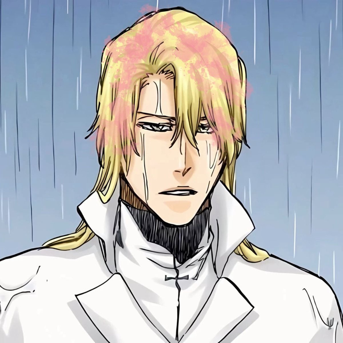 balancedquincy's tweet photo. the dye bottle rolled across the floor before coming to a stop. 

his eyes shifted to the pink liquid dripping from a few strands near his shoulder. 

slowly, he looked toward the corner where the culprit had disappeared.

╰┈➤. https://t.co/GFwESMlT9r