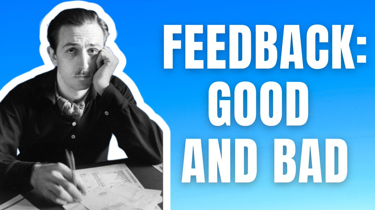 DisneyBizRay's tweet photo. Dose of Disney with Ray Keating – Episode 1041: Walt Disney on Feedback: Good and Bad 
Tune in on YouTube at https://t.co/idS7mScTEq 
Or watch on the DisneyBizJournal Substack at https://t.co/pOySrVEZJR https://t.co/SGv8ynKtHq