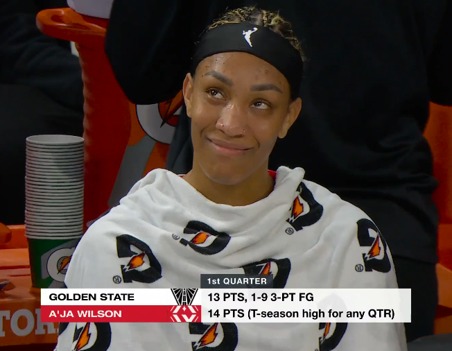_ajackie_'s tweet photo. she'll destroy those girls for an entire quarter and then be a cutie patootie on the bench https://t.co/qWVymn29tp