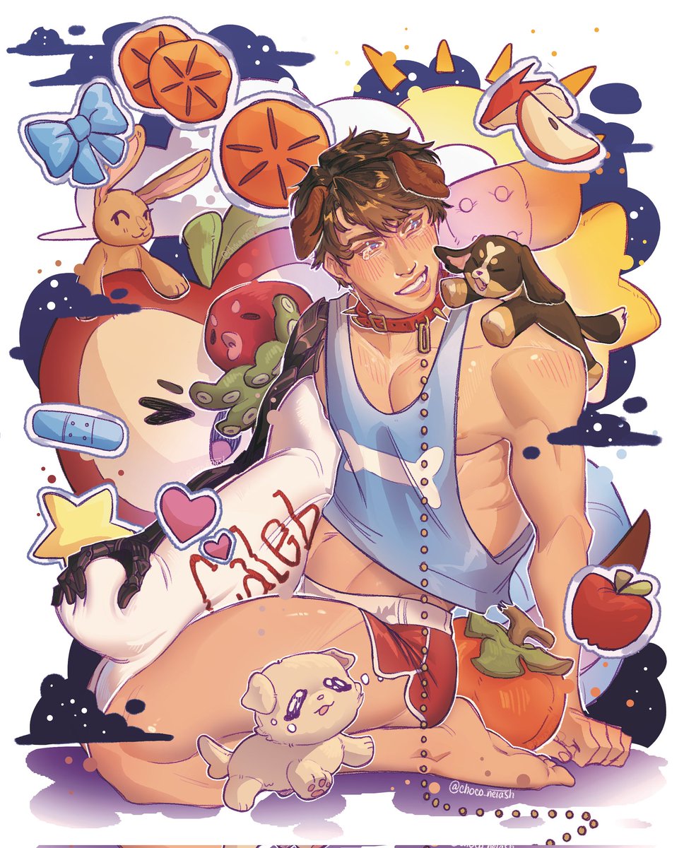 Choco_Neiash's tweet photo. This did really well on insta so you guys get the alt version too

#Caleb #LoveandDeepspace https://t.co/2oL9rz5mZU