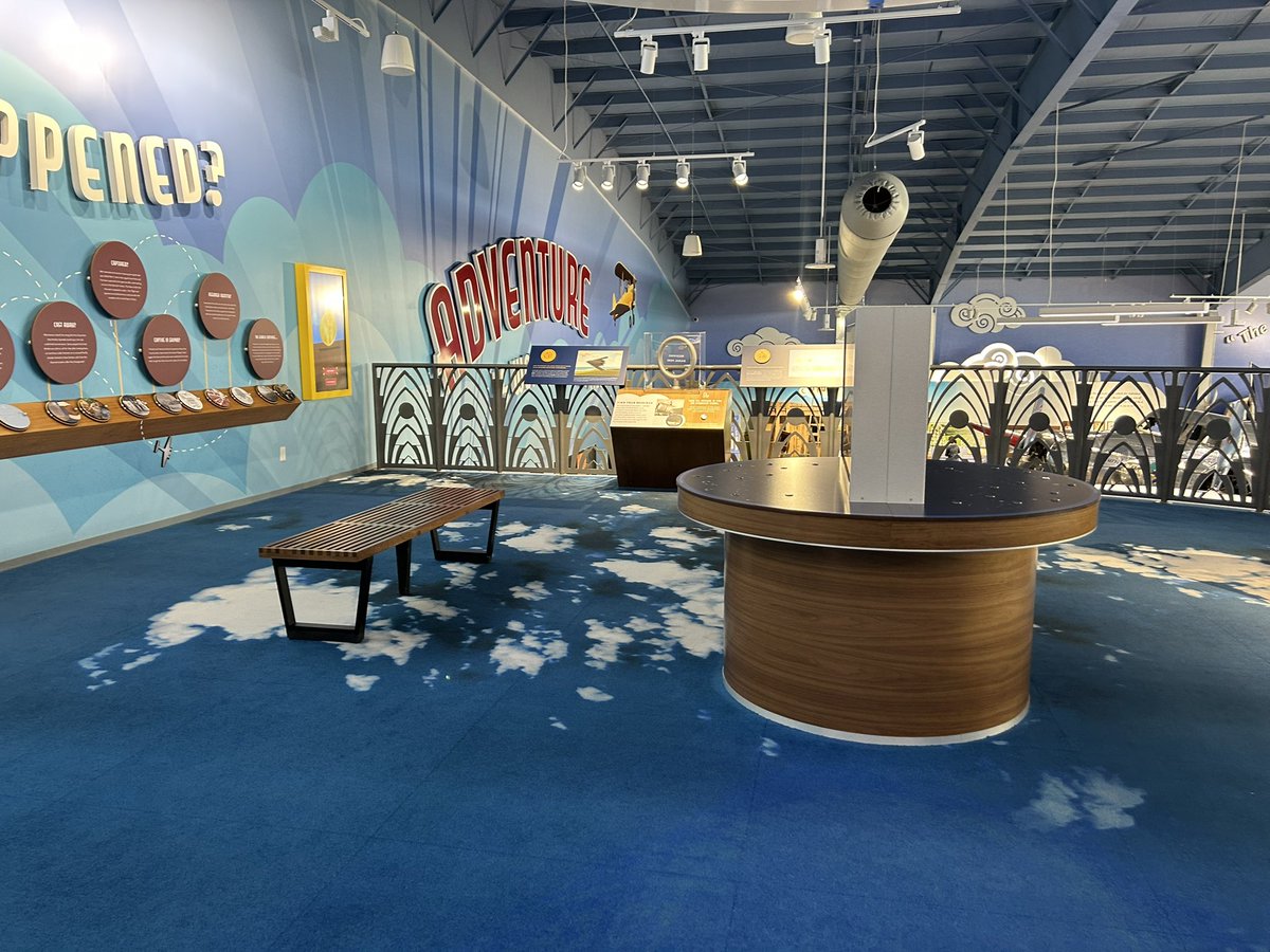 mistylain's tweet photo. And a bit from Amelia Earhart Hangar Museum https://t.co/L4ckLjqAoP