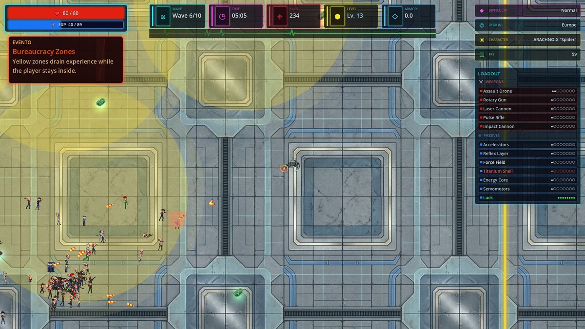 BeckPachGames's tweet photo. @JanduSoft A 2D roguelike survivor where robots face off against absurd human leaders at the end of the world. Waves, builds, epic bosses, and an endless mode for those who survive Antarctica. Chaos has never been so much fun.
https://t.co/JOP7kOFw9M https://t.co/OAcnjIcYEQ