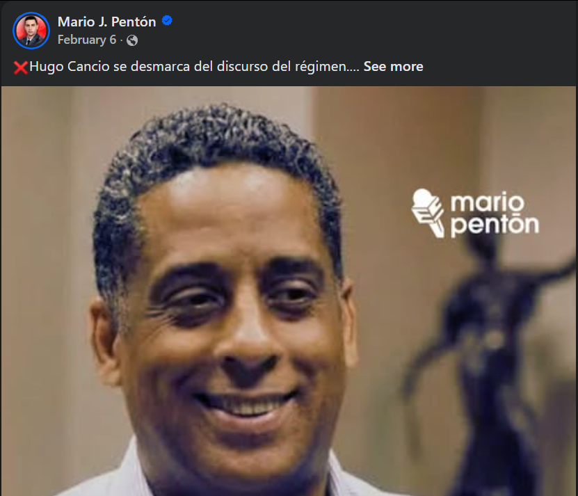 VoightR's tweet photo. pero este discurso no vino de la nada. primero te vendieron que se había desmarcado del discurso del régimen.

y tú te lo creiste, porque te lo dijo @mariojpenton... https://t.co/u8yJV39XCY