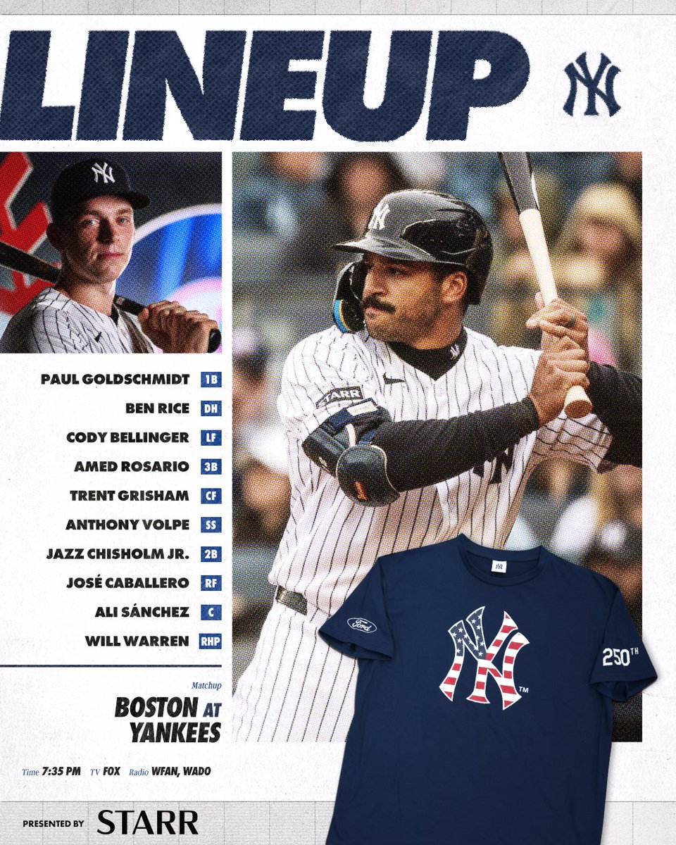 Yankees's tweet photo. Saturday Night Baseball.

#RepBX https://t.co/08uoiFEHBl