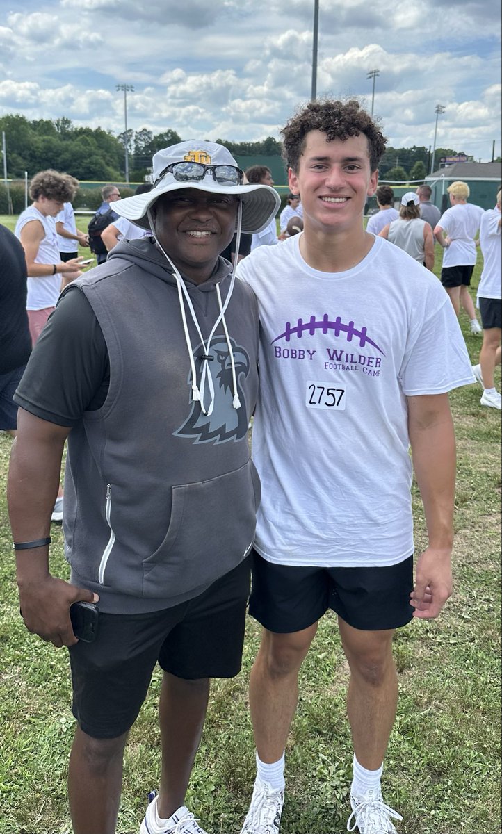 liam_patterson_'s tweet photo. Thank you @BallcoachjA for an excellent camp! I enjoyed learning from the staff and competing! @Coach_Shad_ @fhscoachjones @c_core17 @PennySmith_ @jaylan_adams @KCIrishFootball @PRCoachBrim @prepsrecruit https://t.co/4c7TxNr4YO