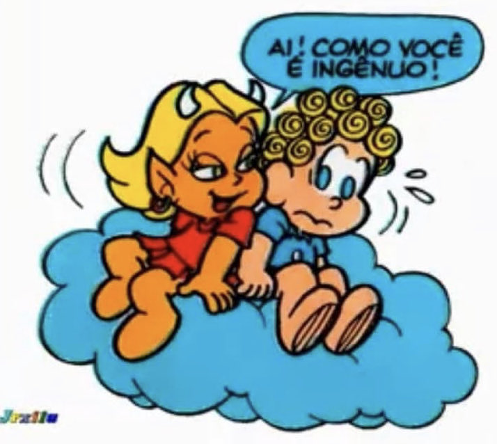 tfr4ndom's tweet photo. eu sou que nem essa diabinha ai desvirtuando o anjinho santinho do brenno https://t.co/SpmSMJMGpQ