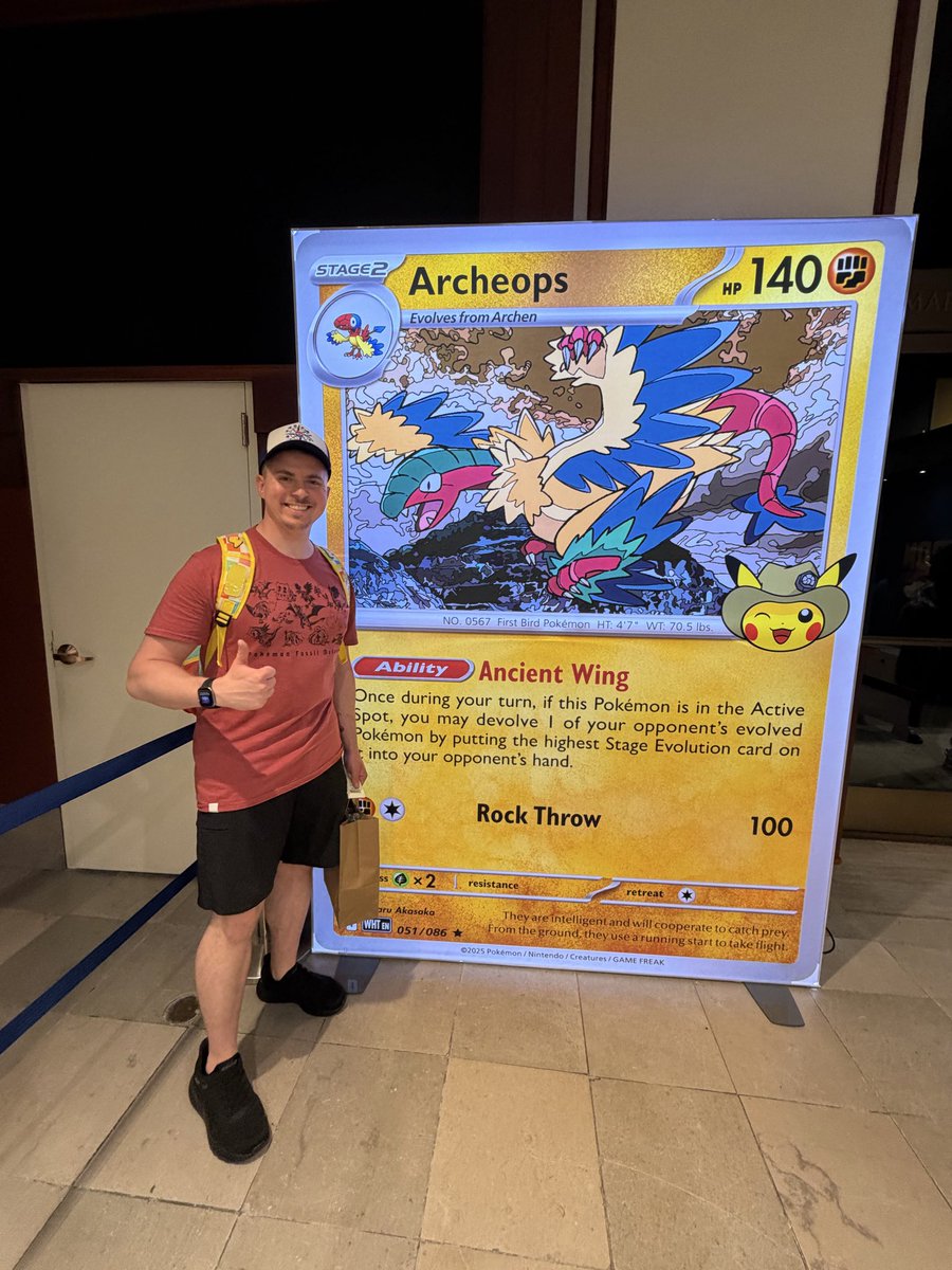 TyphlosionTy's tweet photo. Go Fest Day 1 Plus Fossil Museum! Had so much fun seeing all the Pokemon, their fossils, and learning the lore behind each one! 🔥
#pokemon #pokemongo #fossil #shinypokemon #chicago https://t.co/lfd1y0eAiW
