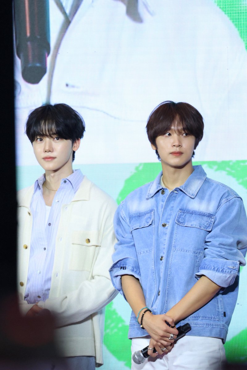 PerfectEgg_MK's tweet photo. 260605 sisod rice milk press conference

#재민 #해찬 https://t.co/HZmBg7qRnL