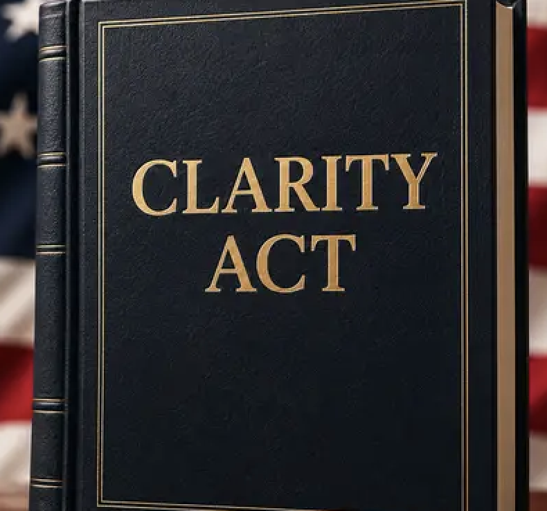 coinbureau's tweet photo. 🚨Sen. Cynthia Lummis calls the CLARITY Act “the most consequential financial legislation of this generation.”

She affirms, “We are going to get it done.” https://t.co/jG9XJc747A