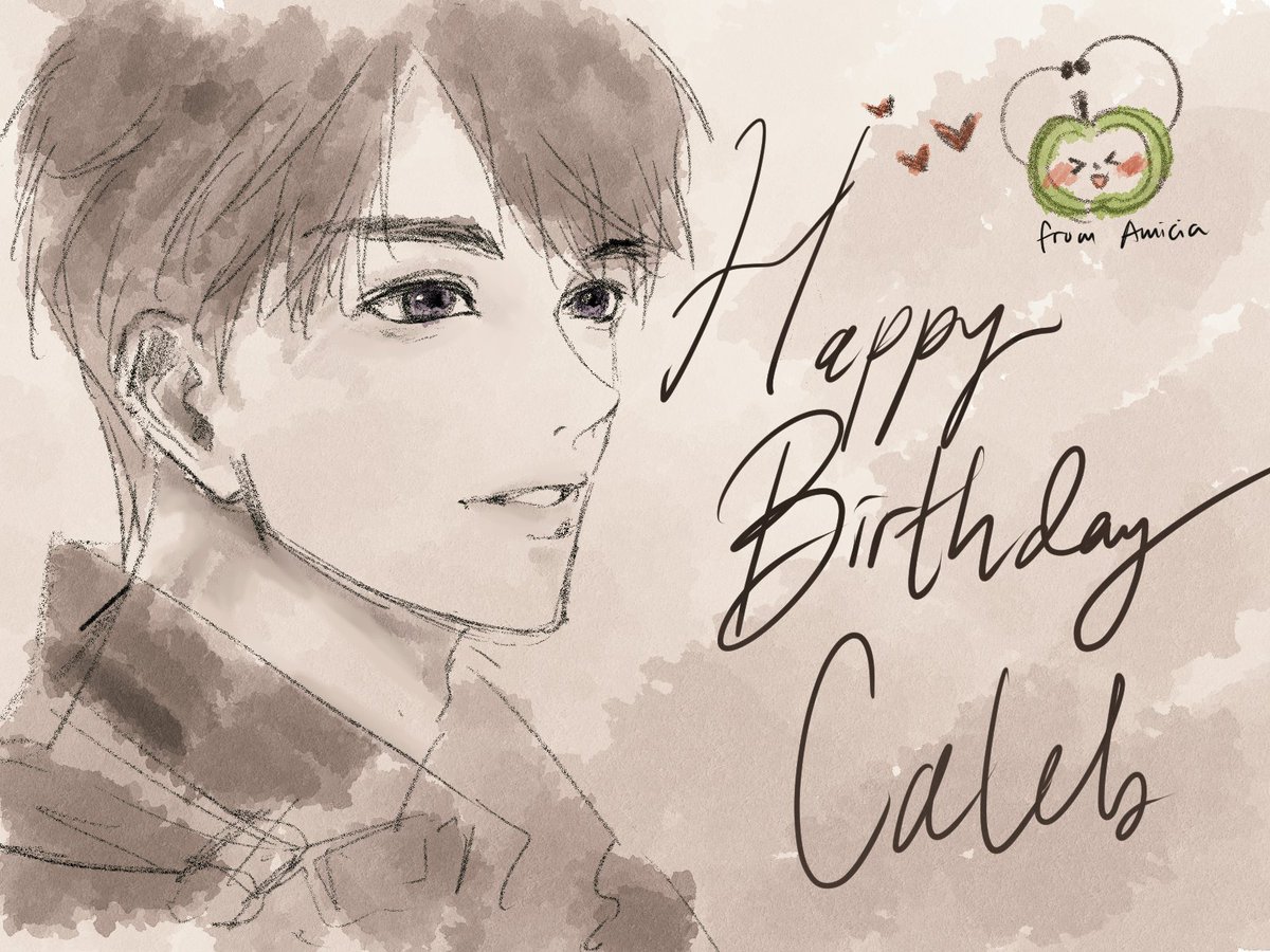 amiciaharu's tweet photo. Doodle Mahiru!🍎🎂
#マヒル #Caleb #夏以昼 https://t.co/cycdgJciqh