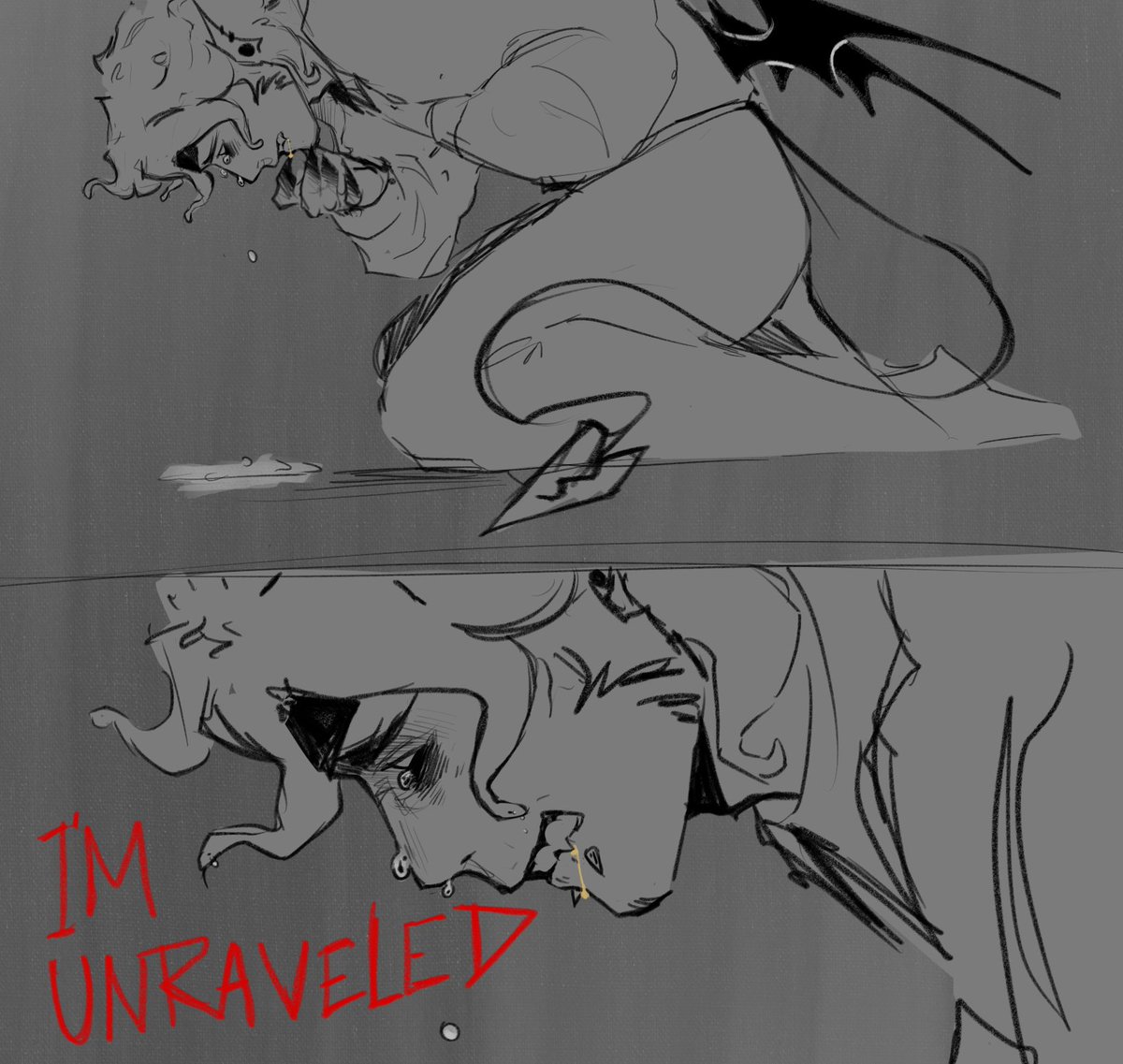 duckansink's tweet photo. Just multi going insane #QSMP #qsmpfanart #youngmulti #fanart #youngmultifanart https://t.co/YS362PmDEz