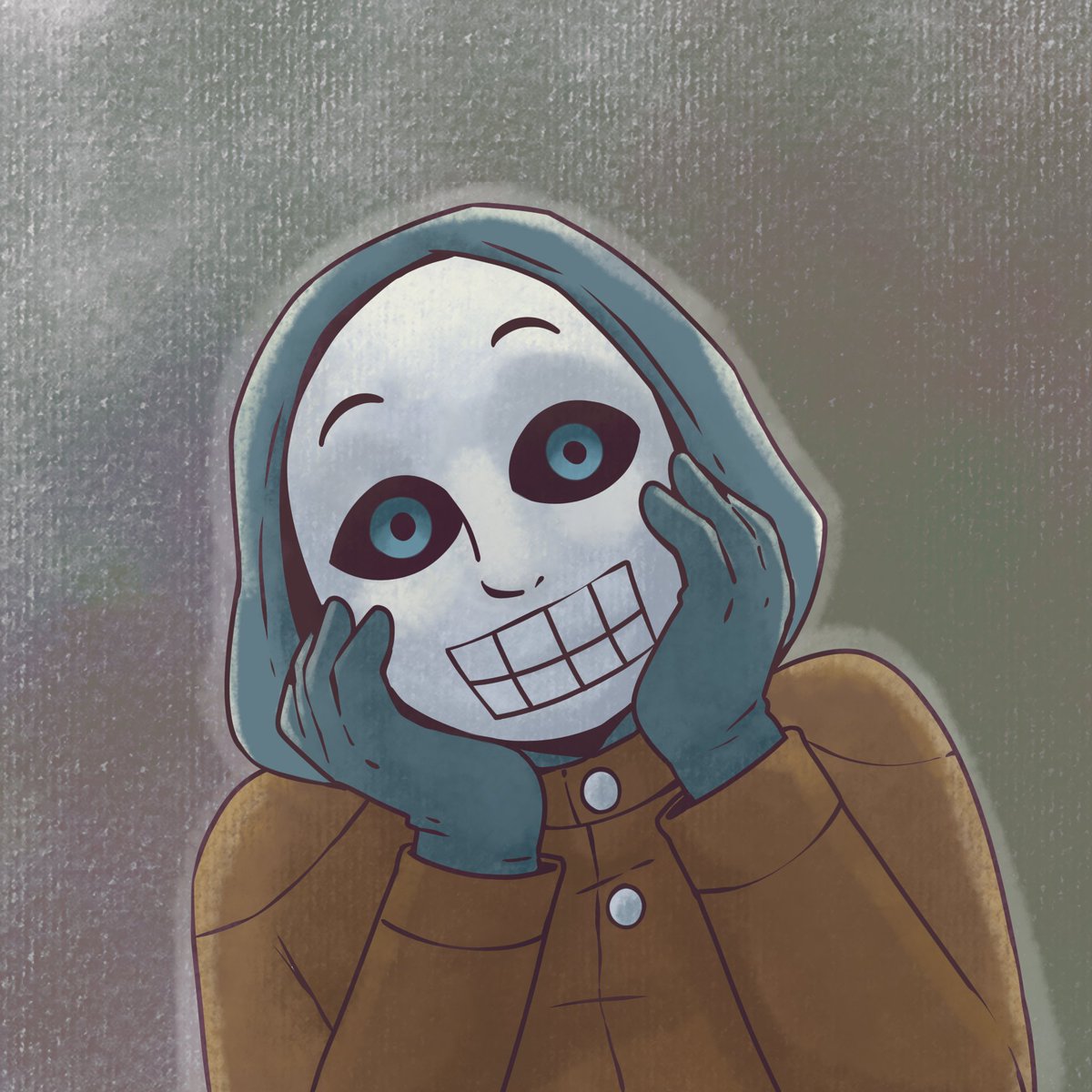 T_Kyolo's tweet photo. I can't decide which one i like more but yay Skully
I wanted to try a different style of coloring hehe

#marblehornets https://t.co/zv1uXWCd5O