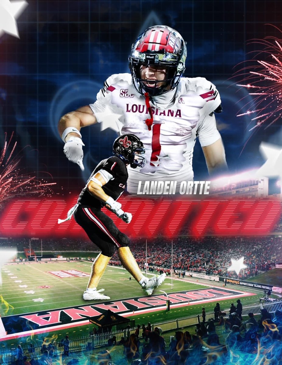 LandenOrtte's tweet photo. GEAUX CAJUNS🌶️🌶️🌶️🤟🤟🤟
@michaeldes1 @RaginCajunsFB 
@CoachSalgado @STMCougarFB @shanesavoie @samspiegs @RecruitLouisian @LAvsAllYall @JeritRoser @4thQtMentality https://t.co/tXqSaiGqdJ
