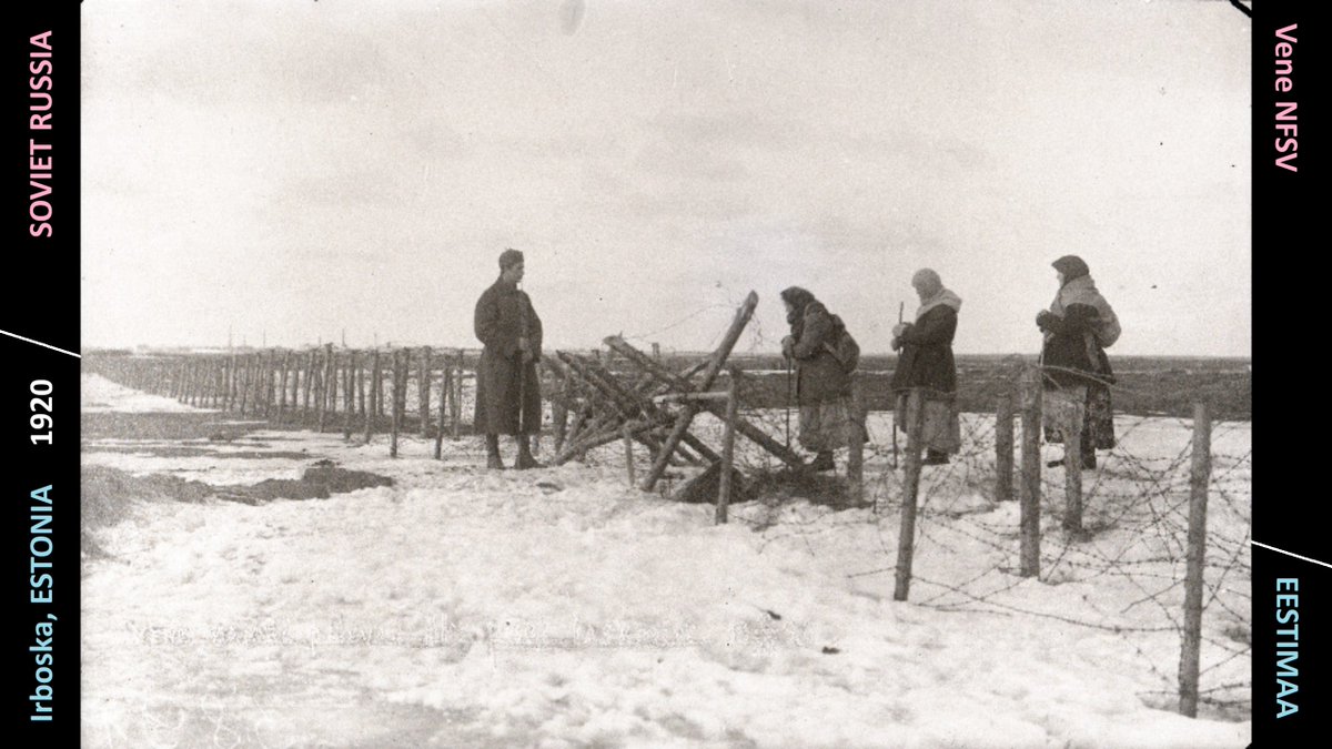 Pillandia's tweet photo. 🇪🇪 11. märtsil 1920. aastal Eesti-Vene piiril Irboska jaama lähedal soovivad vene naised piiri ületada suusõnalisel kokkuleppel.
5.oktoobril tugevdab Eesti oma piiril kontrolli võõrkodanike liikumise üle.
https://t.co/wXu4wsCfBd
#Estonia #Soviet #Border #Riigipiir #Petseri https://t.co/22qomwhP36