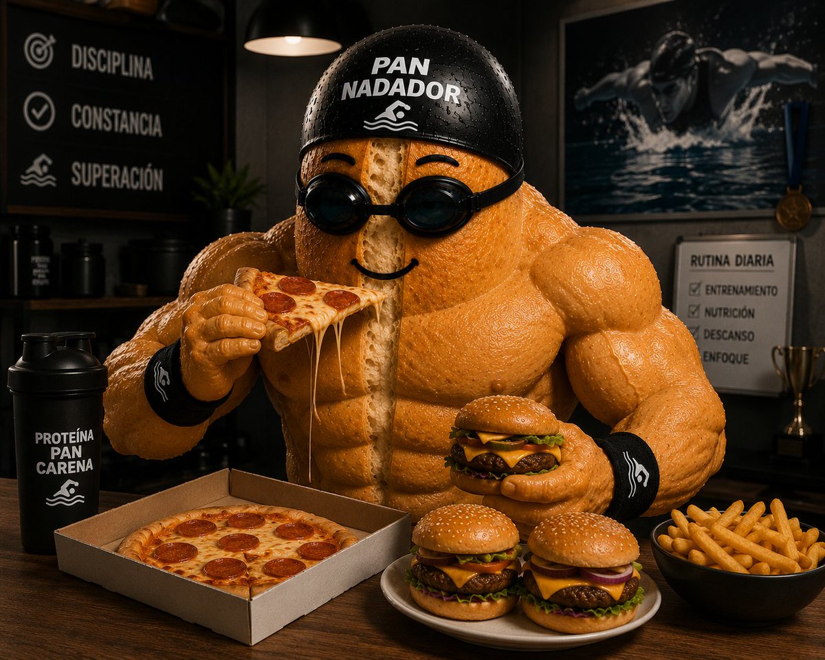 PanPhelps's tweet photo. Es importante cuidar de sus comidas, normalmente después de un día fuerte de competencia hay que recobrar carbohidratos, los nadadores quemamos muchas calorías así que nos damos estos gustos (no todos los dias) #ROMA3 https://t.co/d7mzAHU3yP