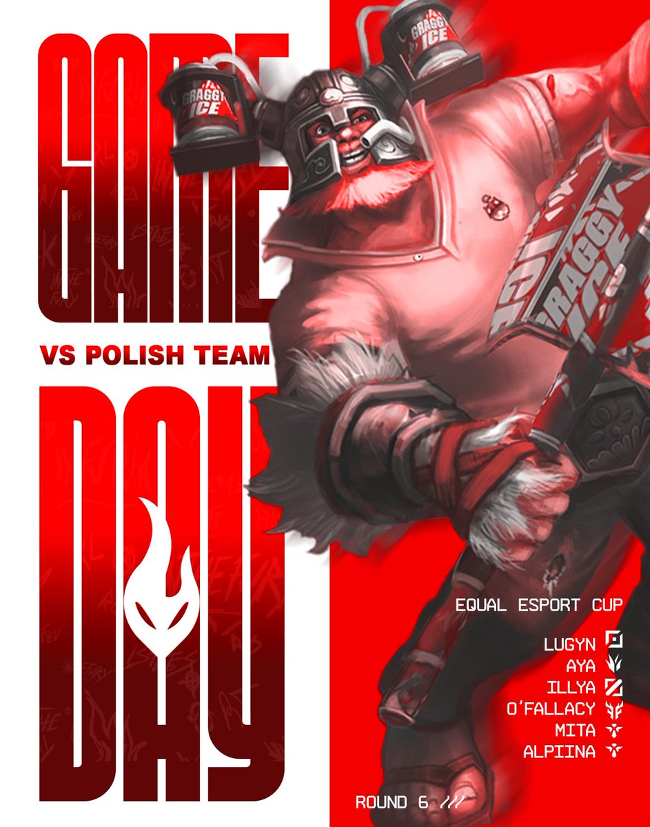 InFuria_esport's tweet photo. ⚔️ #EqualEsportsCup - Round 6

Une grosse game en approche ! 🛬

🗓️ 17:55 CET
🆚 #PolishTeam

📌 https://t.co/You996A3r9

#INTHEFURY 🔴⚫️ https://t.co/Nu3Lw0SBVQ