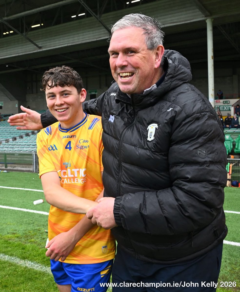GaaClare's tweet photo. 1/5 - A great selection of photos from the Clare Champion’s @jkphoto68 who captured the action at the TUS Gaelic Grounds this afternoon where Clare defeated Limerick by the minimum to claim the @ElectricIreland #CelticChallenge Corn John Scott . https://t.co/SDuNykF9Y2