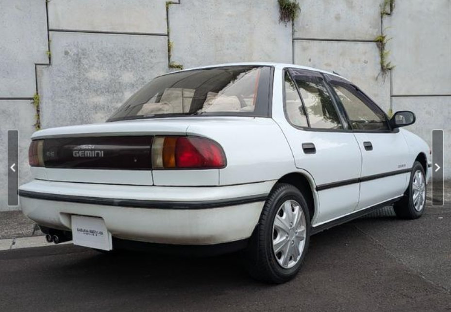 IXbE1IzHH3myazI's tweet photo. 気になる中古車！
「いすゞ ジェミニ セダン 1500 C/C-X」
希少な3代目ジェミニの1500ccがぁぁぁ😆 https://t.co/P5SEtfeJV4
