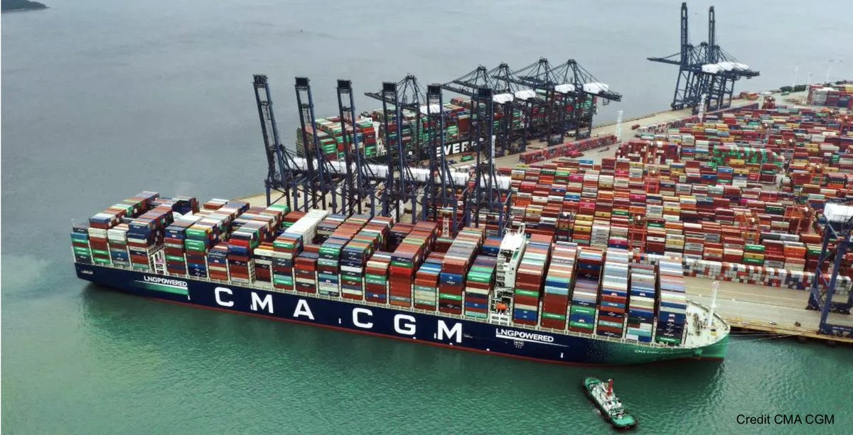 V_Auriac's tweet photo. 80% du commerce mondial transite par la mer.
Pourtant le shipping est quasi-absent des portefeuilles institutionnels et invisible dans les indices classiques.
MSCI vient de lancer un index dédié 
Il surperforme largement le MSCI ACWI depuis 2020.
Je vous dit tout. THREAD 1/n 🧵 https://t.co/smGpzXgL7Y