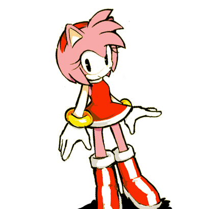 Firepowur's tweet photo. Amy doing that one NPC pose when she waits..
#AmyRose #amyrosefanart #sonicfanart https://t.co/VxRfKhh3mO