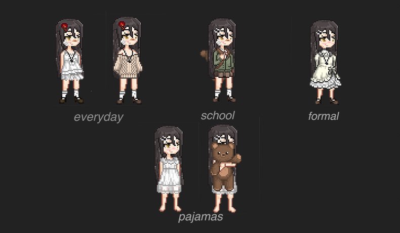 undrbaileysdesk's tweet photo. messy little eve outfit sheet or wtv https://t.co/VhCMaSYwIT
