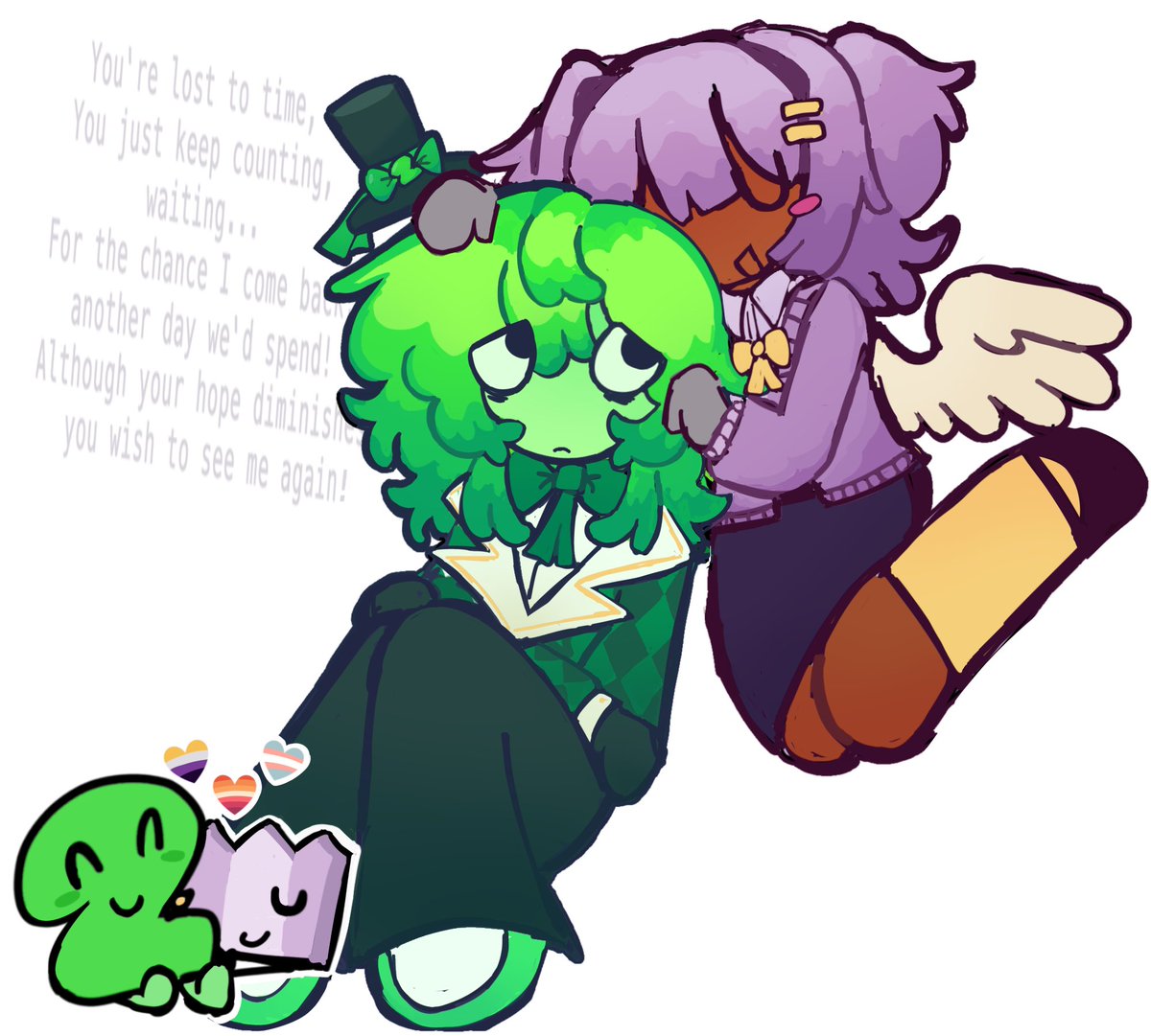 thrownoffstage's tweet photo. #twogaty color test #bfdi https://t.co/U2rmF37qBK