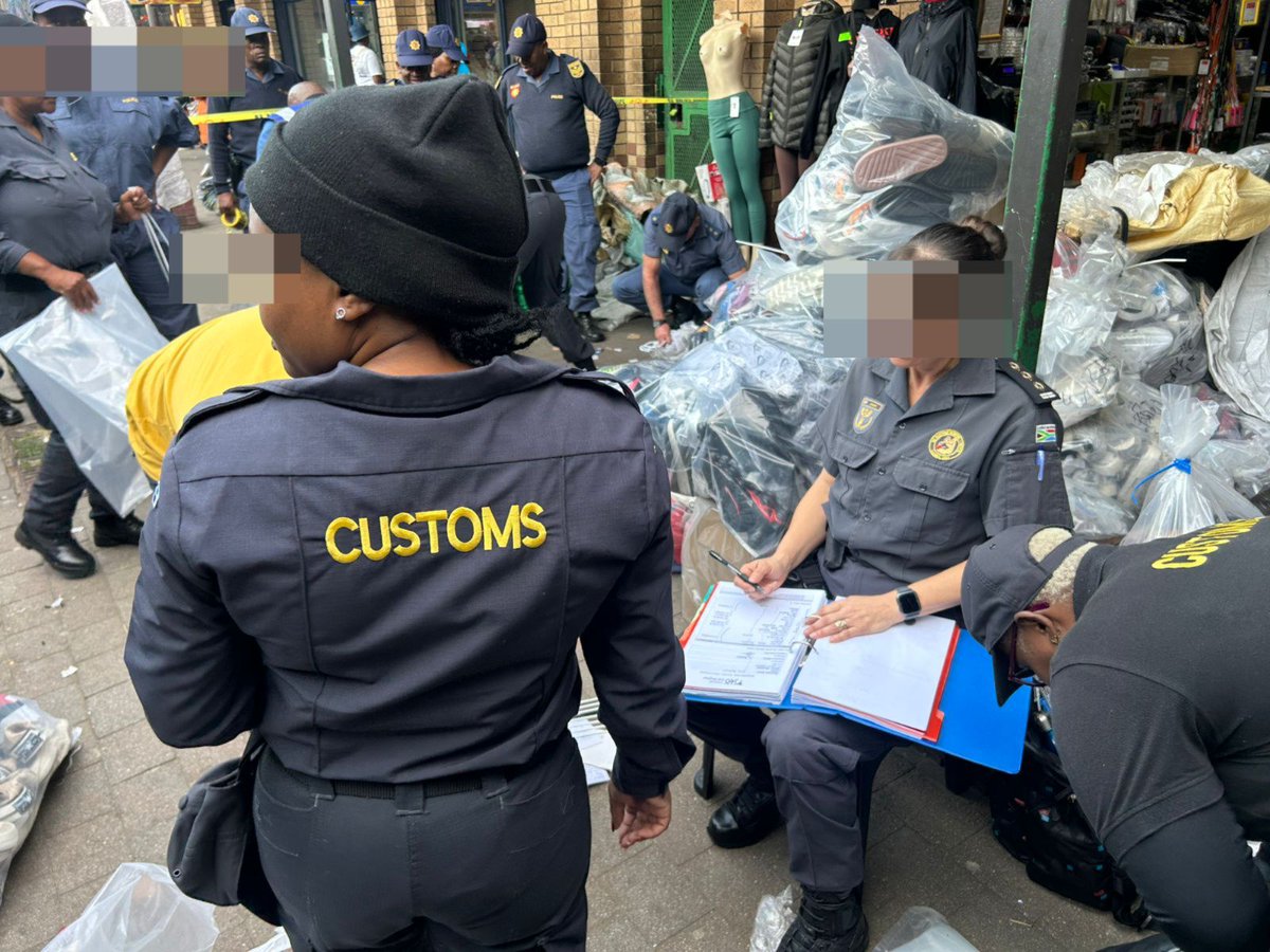 sarstax's tweet photo. SARS Customs intensifies enforcement against illicit trade

Between 25 and 30 May 2026, SARS Customs led a targeted intelligence-driven operation against illicit trade and related non-compliance in Rustenburg, Brits, Marikana and Hartbeespoort.

Conducted in partnership with DDU Limpopo, SAPS, other government agencies, the NRCS and brand holders:
• 59 shops were visited
• 14 search warrants executed
• 174 814 items were confiscated
• R118 430 in cash seized
• 30 entities identified for further tax profiling and investigation.

The estimated value of confiscated goods is R245 million.

These outcomes demonstrate SARS’s continued focus on protecting the economy, disrupting illicit trade, and strengthening customs and tax compliance.
#SARS #Customs #Compliance #IllicitTrade