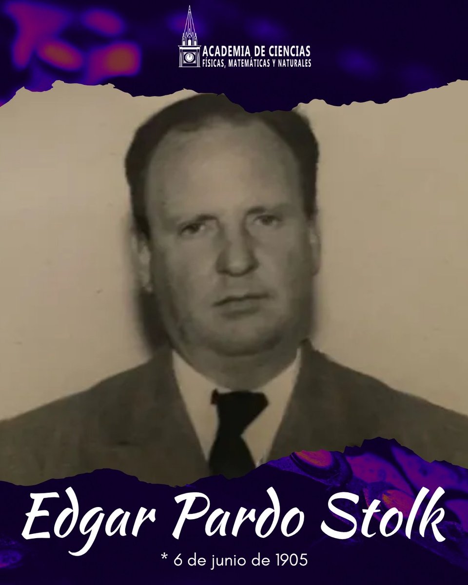 acfimanve's tweet photo. Edgar Pardo nació en Caracas el 6 de junio de 1905.

Ocupó varios cargos en el Ministerio de Obras Públicas, llegando a ser ministro. Como consultor privado, trabajó en el diseño de carreteras, ferrocarriles y sistemas de riego.

🔗https://t.co/kGKdxjChYf https://t.co/3Ignmq9VYZ