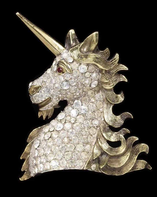 Get an up-close look at this Brooch through our ‘Order an Object’ service at V&A South Kensington.

Brooch, Mitchel Maer, England, 1952. 