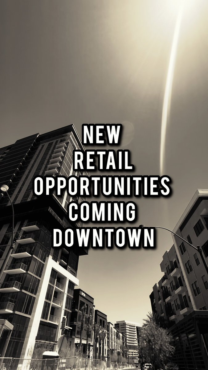 Are you a business looking to move downtown? 🤔 We have new retail