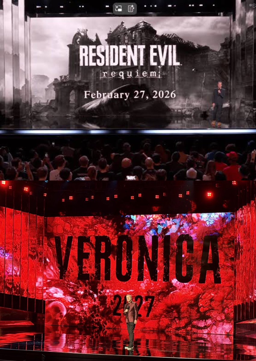 immalkwalahi's tweet photo. Resident Evil steals the show for the second time in a row at the Summer Game fest 

RE9(SGF25)/REV(SGF26) https://t.co/plPu47VIUE
