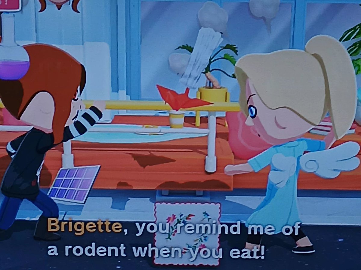 NotZippyOxton's tweet photo. I left the island alone for a day and now Angela and Brigitte are fighting 🫩 https://t.co/lemKCtsQT4