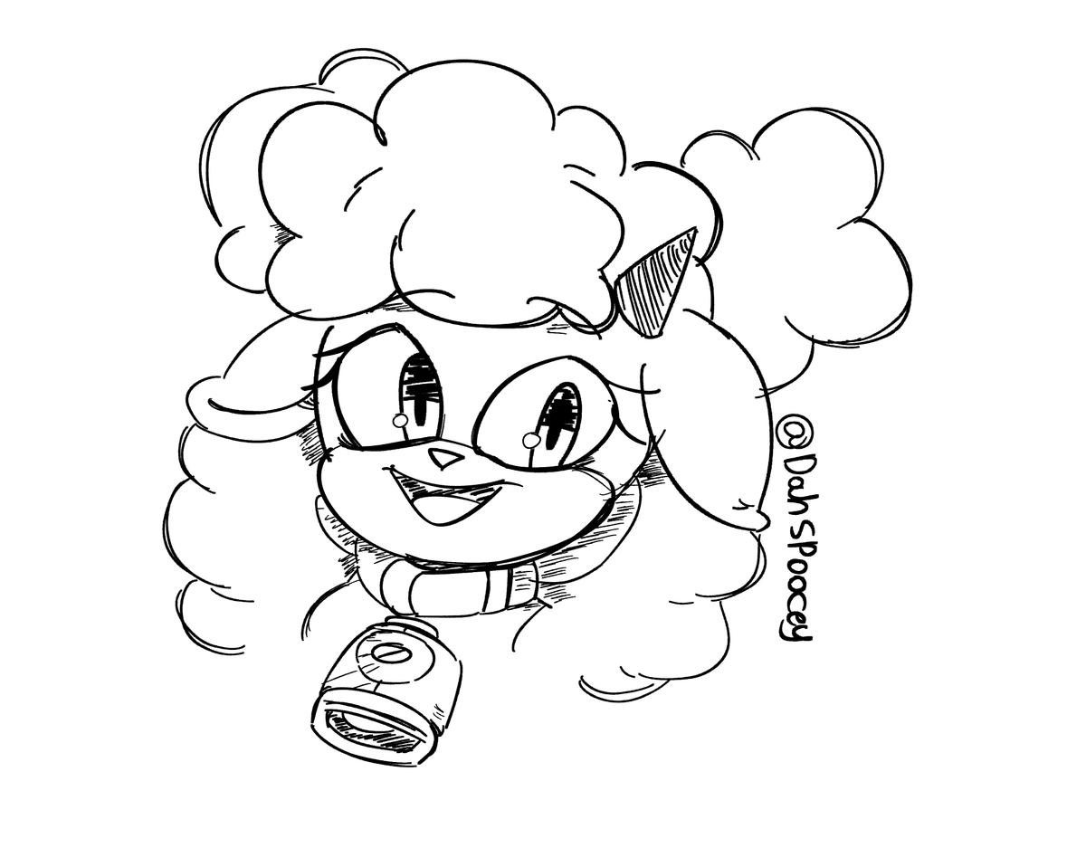 DahSpoocey's tweet photo. Lanolin sketch #sonic https://t.co/1cylwWR5q1