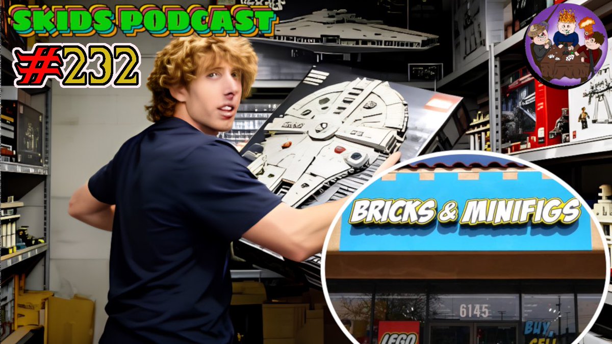 DiGGinZ2's tweet photo. New episode out now. We discuss the Bricks and Minifigs story. 

 #talkshow #podcastlife #podcast #podcasting #bricksandminifigs #applepodcast #spotifypodcast #newpodcast #youtube #podcastersofinstagram #applepodcasts #comedy #lego https://t.co/tI9bsAxfXt