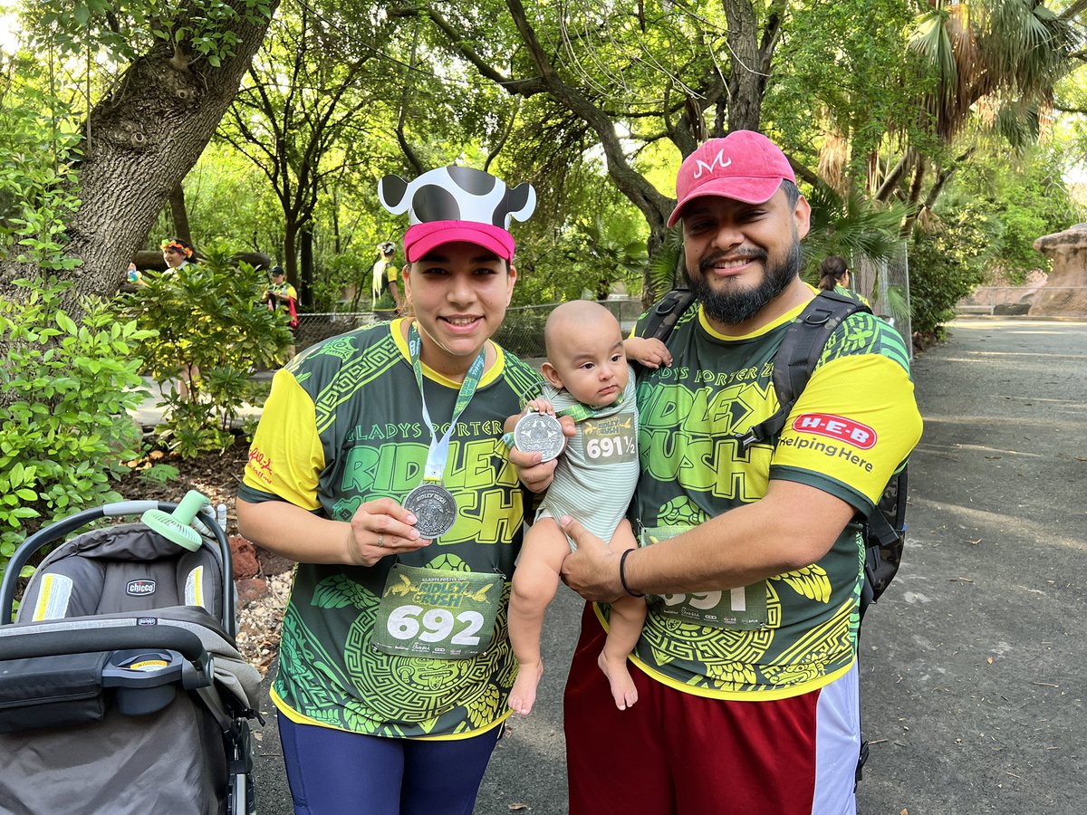 GladysPorterZoo's tweet photo. Thank you for supporting sea turtle conservation at the 9th Annual Ridley Rush, presented by @chickfila! ❤️ 

Shoutout to all our sponsors, volunteers and runners! 
Full recap coming soon! 🎥

#GPZoo #RidleyRush2026 #SavetheSeaTurtles https://t.co/wodMifXwAk