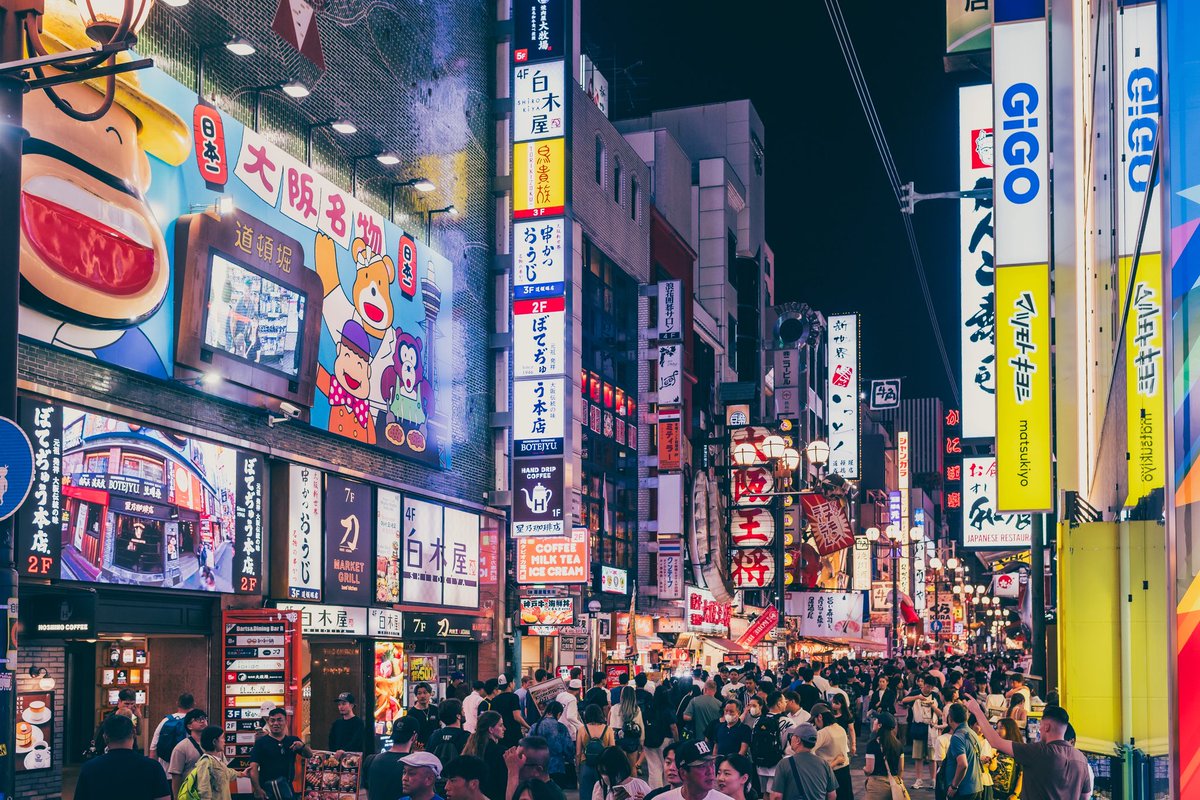 crjustus's tweet photo. Osaka nights and neon lights 🇯🇵 https://t.co/2MQQt1D1pm