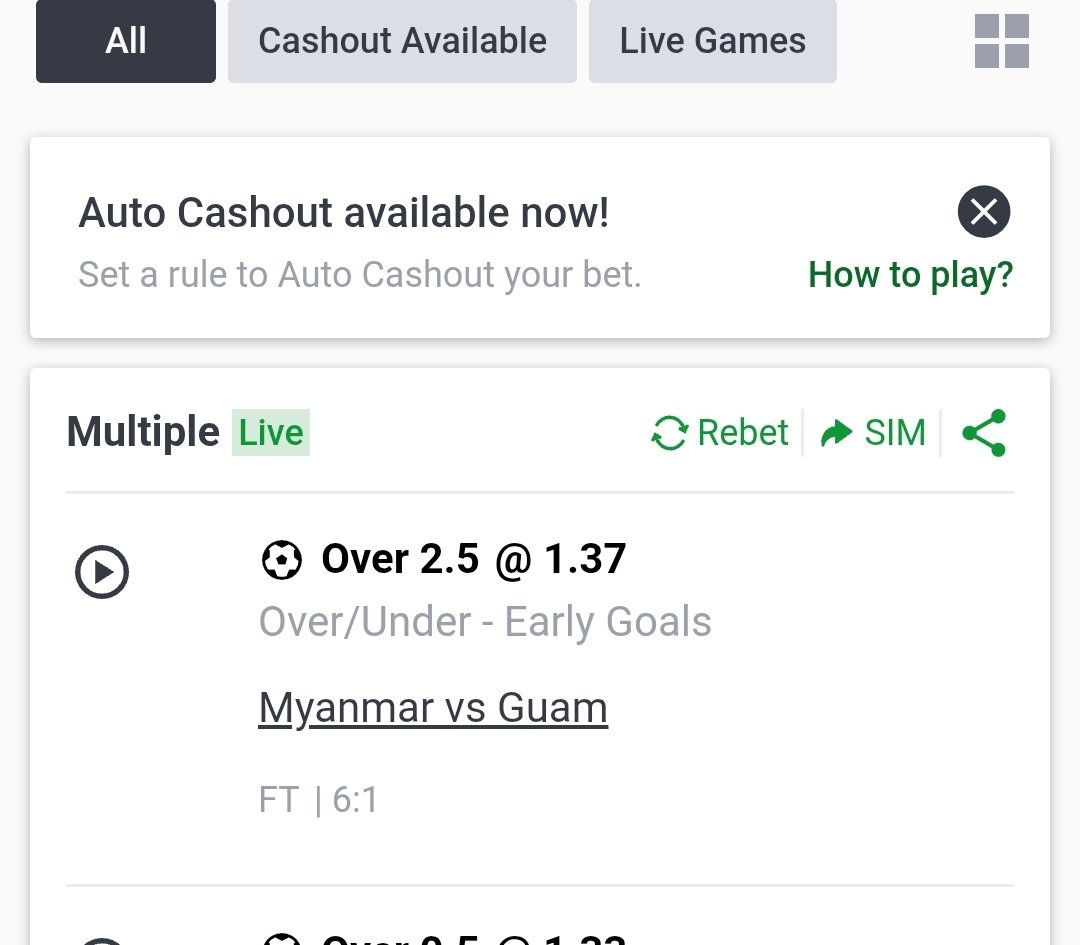 Joshua331512's tweet photo. @SportyBet what's wrong here 
Why haven't you ticked my game yet 😒😒 https://t.co/Z14rZU6Kk1