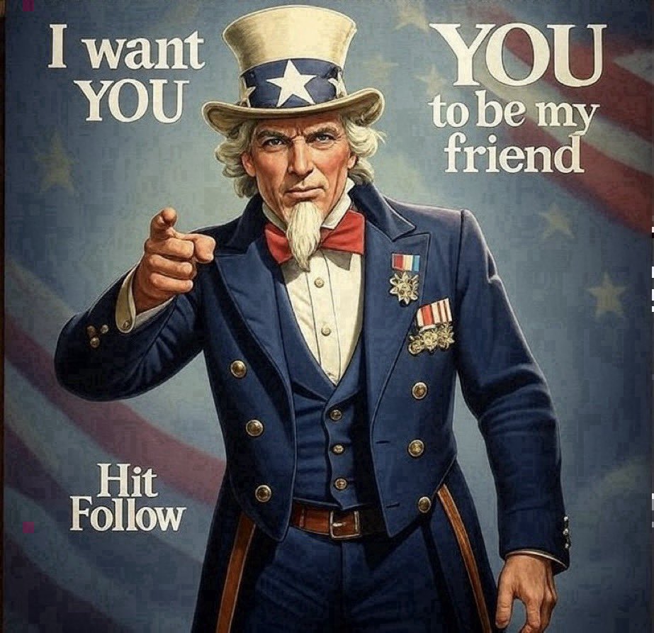 Kevinosjcp1's tweet photo. @Primrose771646 @Johngalt196 @pyro3k @craigjanisch @earthworm_don Done 😎🤝🇺🇸🦅FB🙏🏻 https://t.co/T0wlf3sU5w