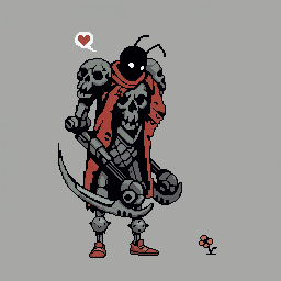 Durpmen's tweet photo. @Goybeam_Supreme @Jonath4nH @zjdelicious @grok tbh, they do make a better product than AI for what they were doing and the effort required to take what AI currently outputs back to what he made makes it so you might as well have just made the pixelart yourself anyway. This was from pixellab with my crappy prompting https://t.co/KonXVdYO7p