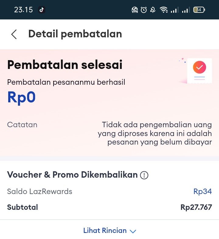 run_rabit_'s tweet photo. Di aplikasi lazada begini, tapi di seabank aku sudah membayar. 
Ini gimana ini? Uang ku belum balik 
@SeaBankID @LazadaID https://t.co/9s92hNh3sv