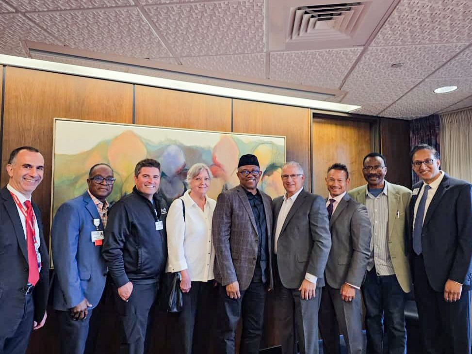 UNOFFICIALFACT's tweet photo. Beclouded by jealousy, they will soon write to foreign governments and international organizations not to invite, welcome or host Peter Obi again. His persona is killing them.
The respect he is commanding for free, is what they are paying lobbyist for the past 3 years to get. https://t.co/yLVW0KwmOY