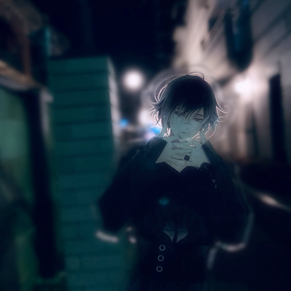 Db28_yui_A's tweet photo. ｱｽﾞｻくんとでーと…雰囲気あってとっても素敵だったよ……🩵†.  ໋☪︎ https://t.co/q8YWv0huAc